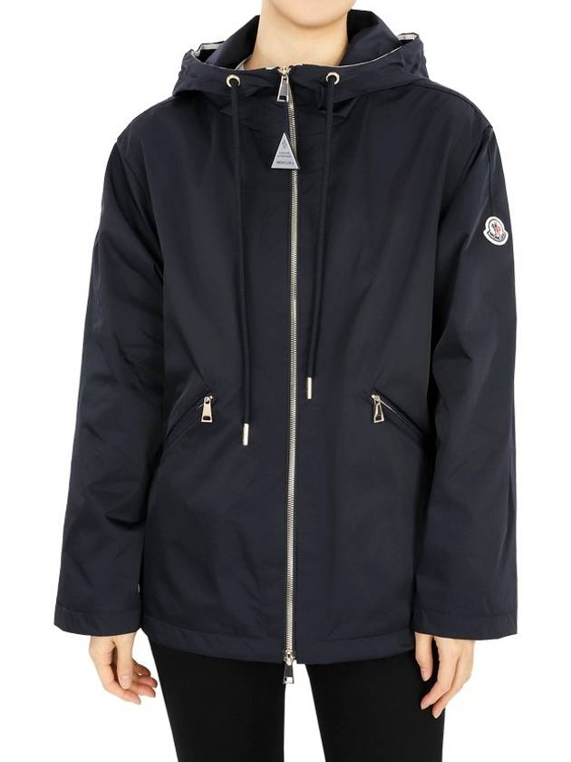 Cassiopea Logo Jacket Navy - MONCLER - BALAAN 2