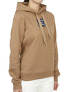 Women's Prosum Label Cotton Hoodie Camel - BURBERRY - BALAAN 6