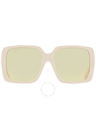 Gucci Brown Square Ladies Sunglasses GG0567SAN 006 58 - GUCCI - BALAAN 1