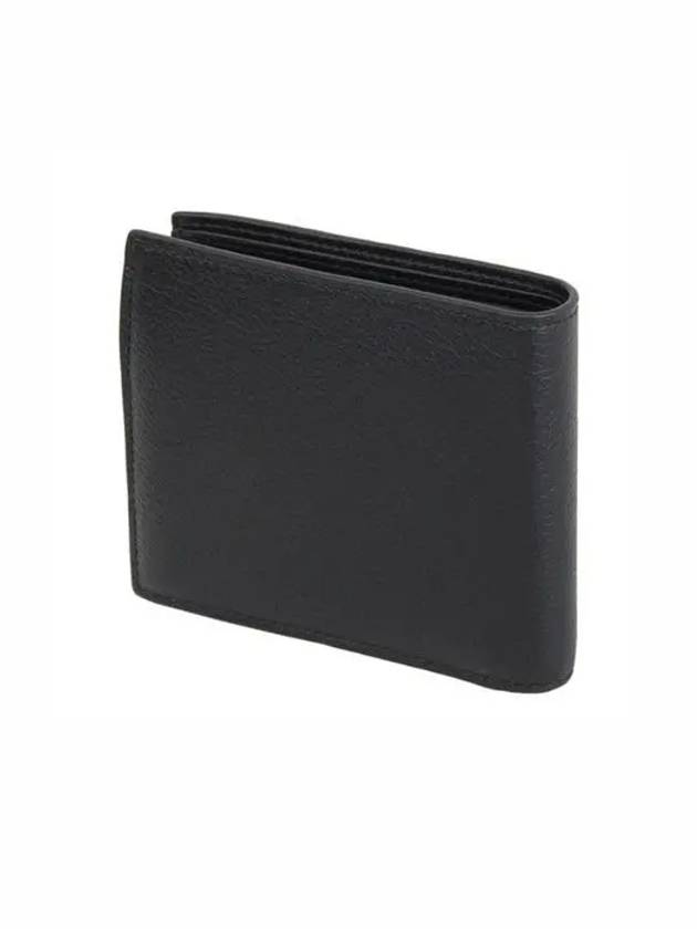 Logo Print Half Wallet Black - BALENCIAGA - BALAAN 5