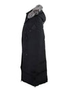 Women's Onyx Causapscal Padding Frost Fox Fur Black - MOOSE KNUCKLES - BALAAN 3