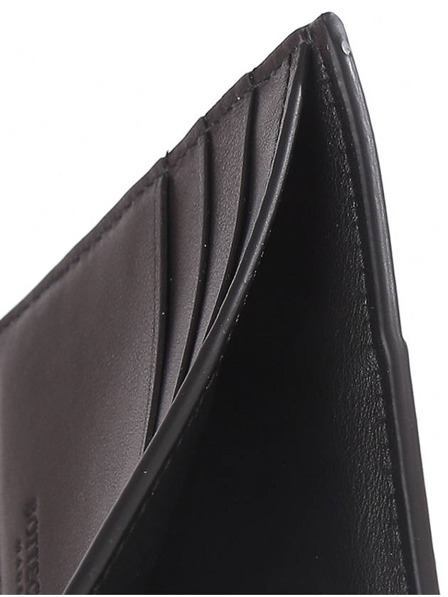 Intrecciato Half Wallet Black - BOTTEGA VENETA - BALAAN 6