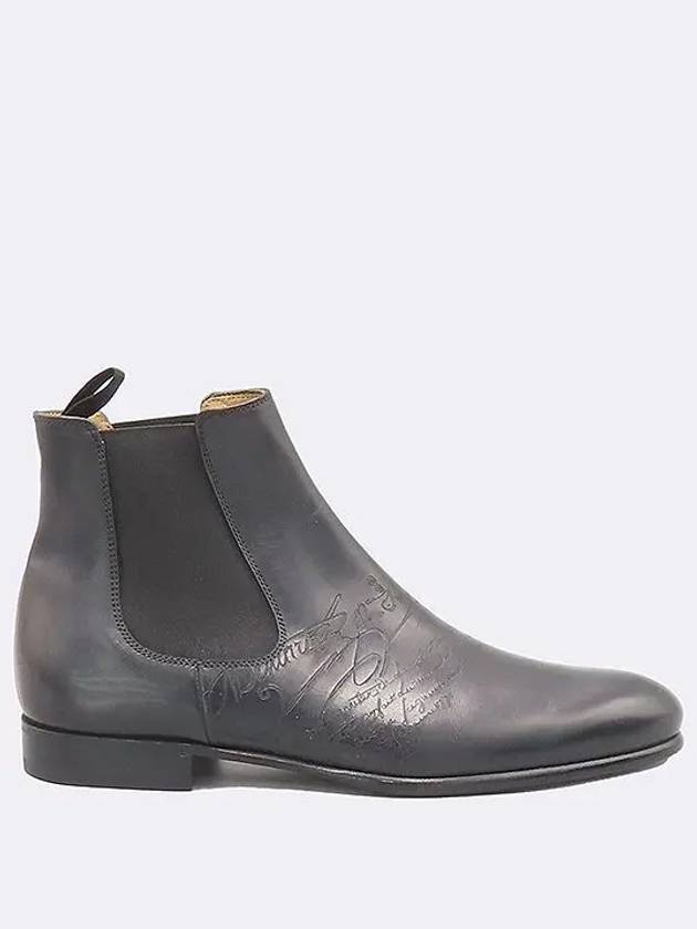 Smith Market Used Luxury Black Boots Men s Shoes - BERLUTI - BALAAN 3