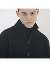 Modal Knit Zip up Cardigan Black - CHANCE'S NOI - BALAAN 6