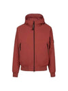 Pro-Tech Ribbed Hooded Jacket Red - CP COMPANY - BALAAN 2