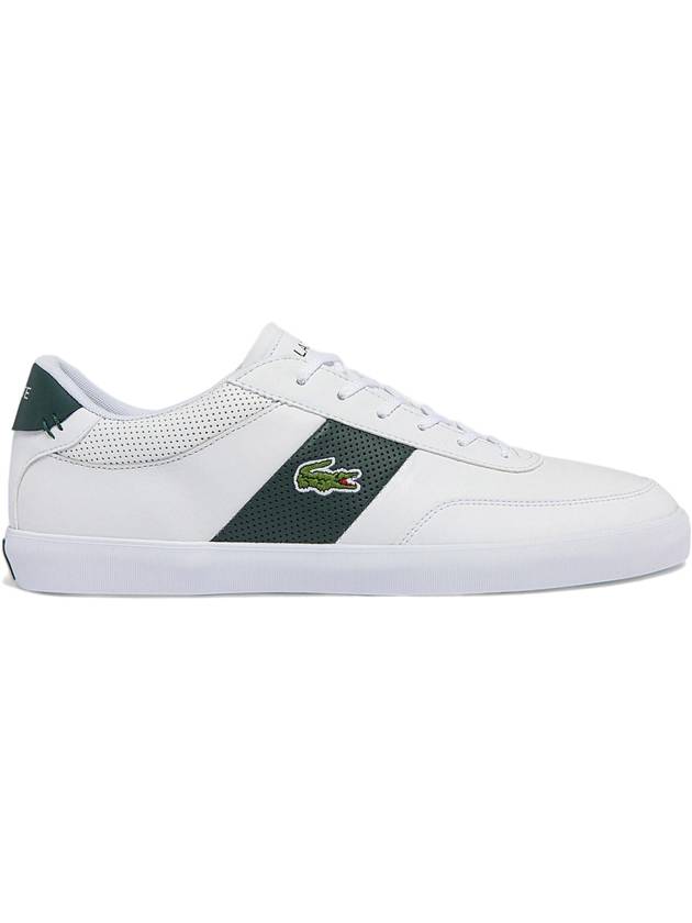 Court Master Leather Low Top Sneakers White - LACOSTE - BALAAN 1