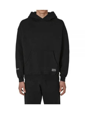 Sd S Hooded Ls Co 222FPNH CSM04 BK Solid Cotton Hoodie - NEIGHBORHOOD - BALAAN 1