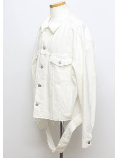 white denim jacket - BALENCIAGA - BALAAN 2