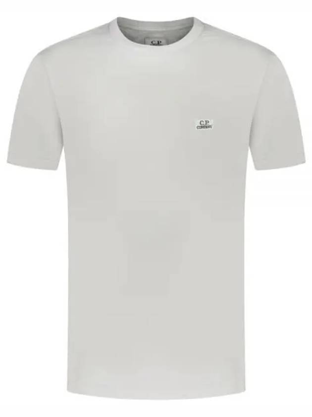 30/1 Jersey Logo Short Sleeve T-Shirt Grey - CP COMPANY - BALAAN 2