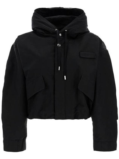 The Caraco Cropped Parka Black - JACQUEMUS - BALAAN 2