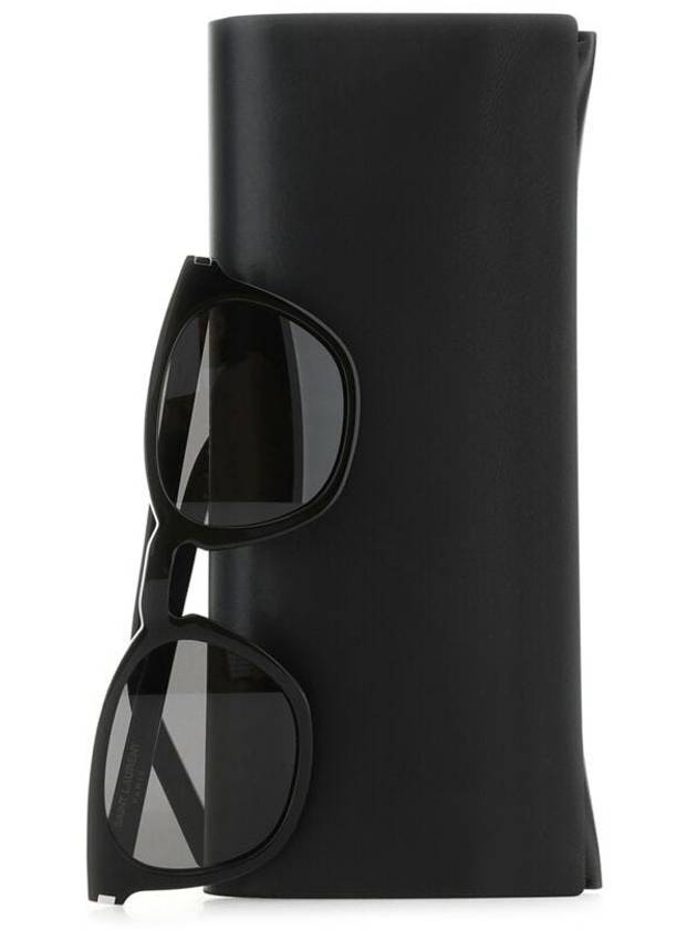 Eyewear Tortoiseshell Round Sunglasses Black - SAINT LAURENT - BALAAN 3