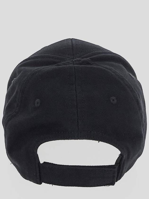 Political Stencil Ball Cap Black - BALENCIAGA - BALAAN 4