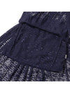 Button Pleated Skirt Navy - IMIRK - BALAAN 6