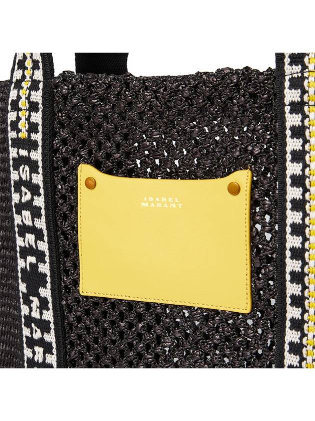 Aruba Small Tote Bag Black - ISABEL MARANT - BALAAN 7