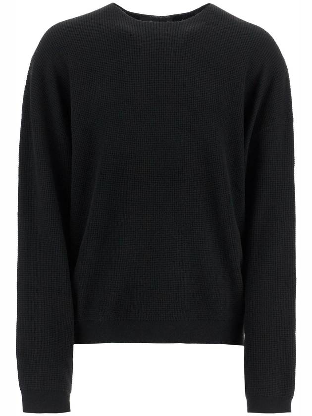 waffle crew neck pul - FEAR OF GOD ESSENTIALS - BALAAN 1