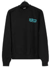 Crew Neck Sweatshirt Black - SPORTY & RICH - BALAAN 2