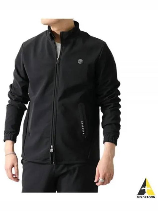 Men's Winter Zip-Up Jacket Black - HYDROGEN - BALAAN 2