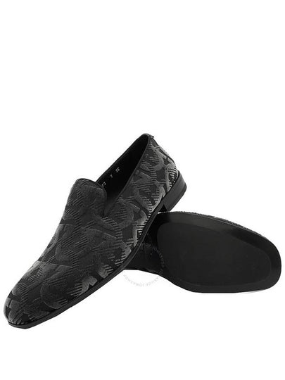 Salvatore Ferragamo Men's Black Lens Gancini Slip On Loafers, Brand Size 7 - SALVATORE FERRAGAMO - BALAAN 2