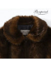 Bonpoint Girls Jumper Fur Jacket Caramel FAUX H20PAPRIKA 067A - BURBERRY - BALAAN 4