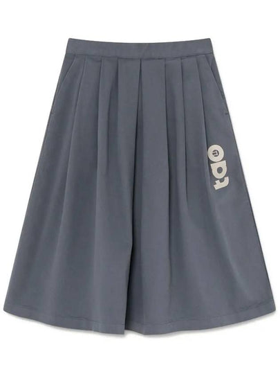 Kids Logo Print Skirt Gray F21132 145FN - THE ANIMALS OBSERVATORY - BALAAN 2