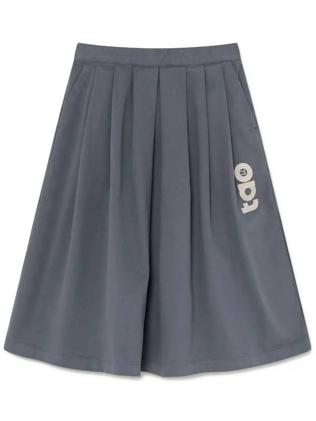 Kids Logo Print Skirt Gray F21132 145FN - THE ANIMALS OBSERVATORY - BALAAN 1