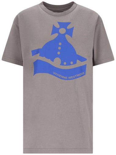 Vivienne Westwood T-shirts and Polos Grey - VIVIENNE WESTWOOD - BALAAN 1