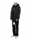 Traversier Hooded Jacket Black - MONCLER - BALAAN 5