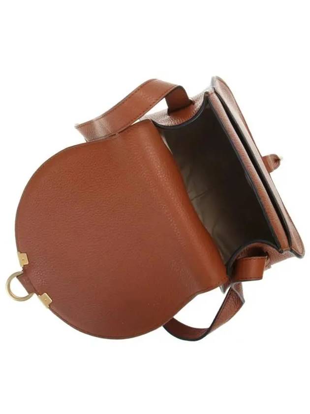 Marcie Small Saddle Cross Bag Tan - CHLOE - BALAAN 7