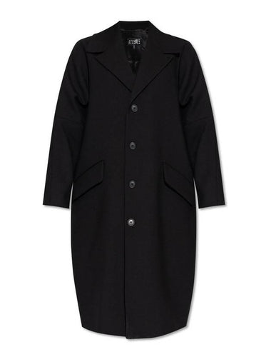 Single breasted coat black - MAISON MARGIELA - BALAAN 1