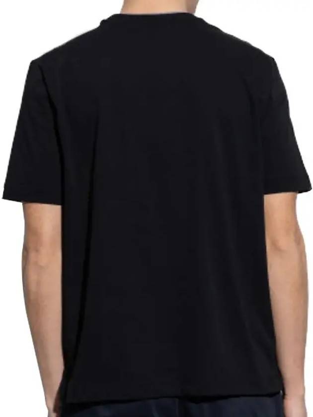 Zebra Short Sleeve T-Shirt Black - PAUL SMITH - BALAAN 3