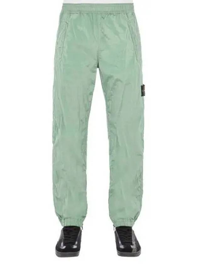 Nylon Metal Econyl Chino Straight Pants Green - STONE ISLAND - BALAAN 2