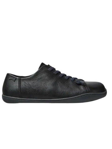 Peu Leather Low Top Sneakers Black - CAMPER - BALAAN 1