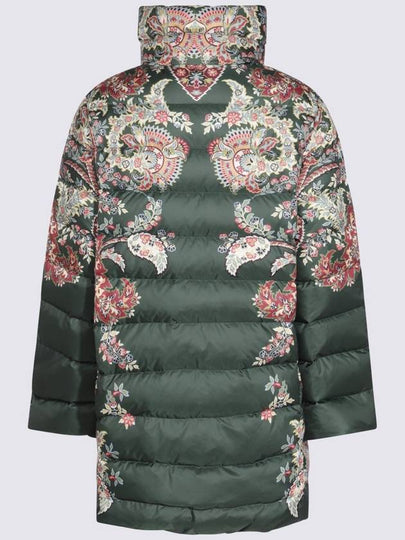 Etro Dark Green Down Jacket - ETRO - BALAAN 2