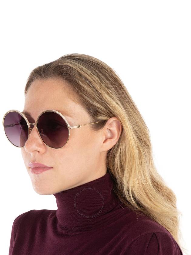 Dior EVERDIOR R1U Bordeaux Round Ladies Sunglasses CD4025UN 10T 61 - DIOR - BALAAN 2