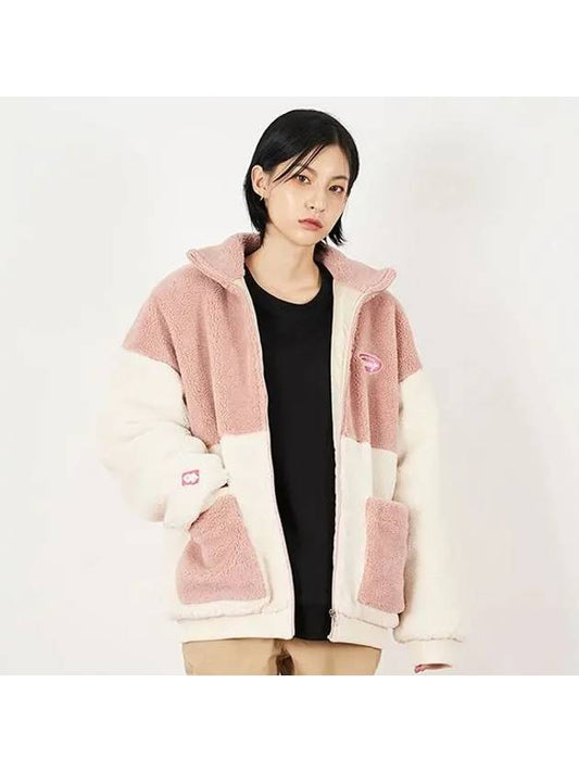 Colored Wool Fleece Jacket - CRUMP - BALAAN 2