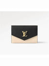 Lockmini Lockme Half Wallet Black Beige - LOUIS VUITTON - BALAAN 2