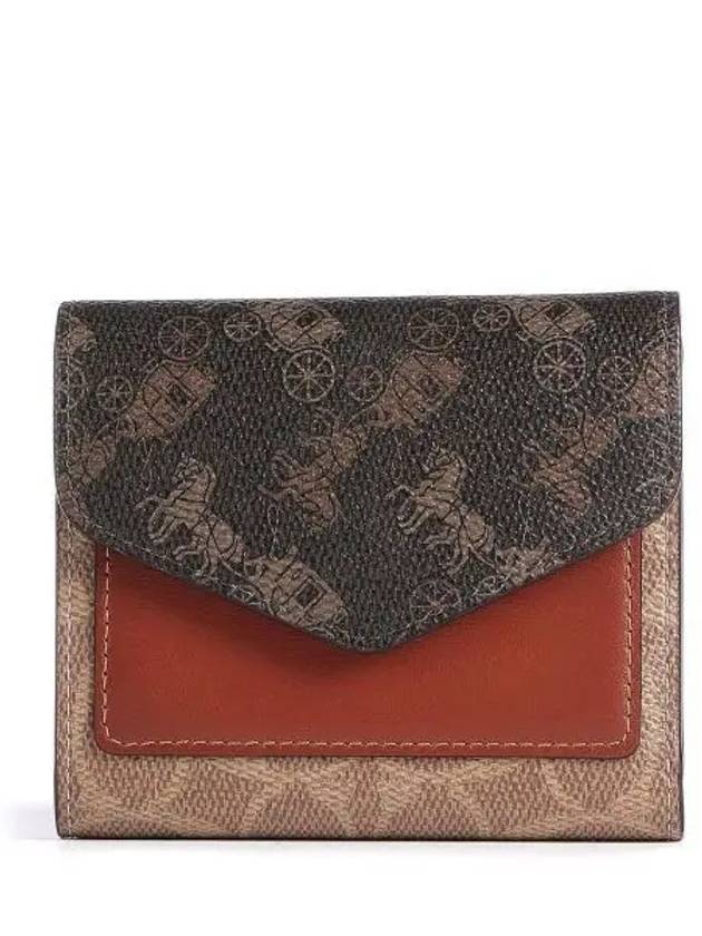 Win Small Half Wallet Brown - COACH - BALAAN 1