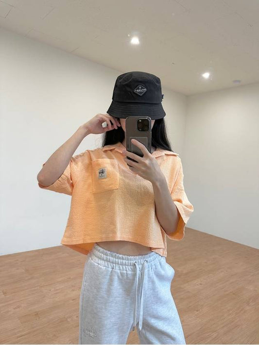 Byron Polo Shirt Apricot - STUSSY - BALAAN 2