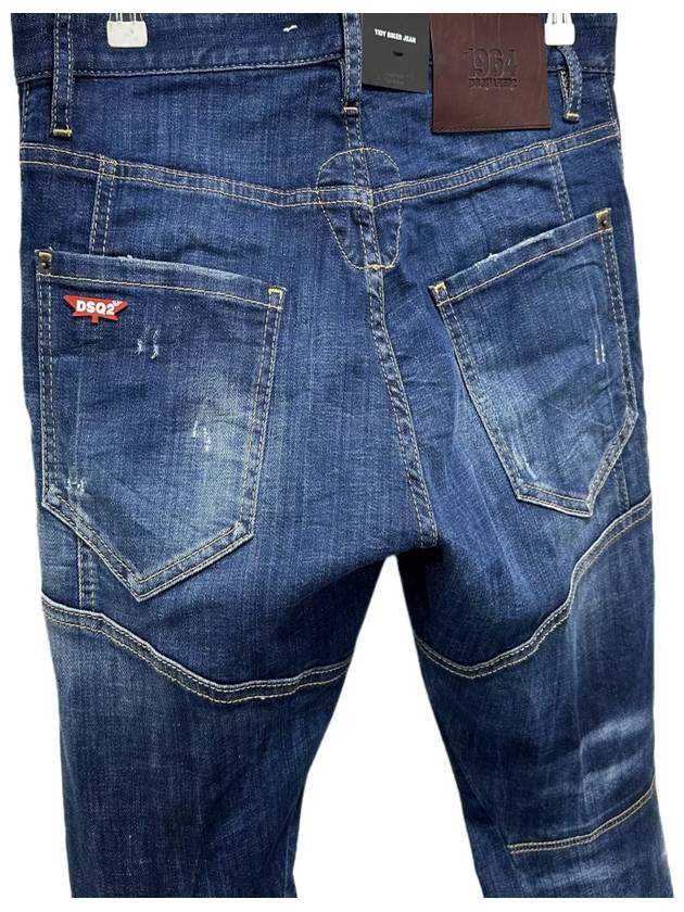 Tidy Biker Jeans Blue - DSQUARED2 - BALAAN 6