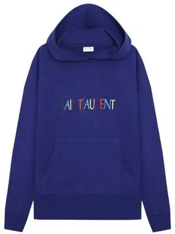 Organic Cotton Hoodie Men - SAINT LAURENT - BALAAN 1