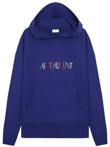 Organic Cotton Hoodie Men - SAINT LAURENT - BALAAN 1