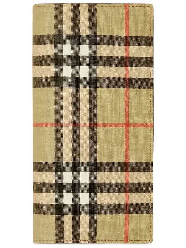 Cavendish Vintage Check Long Wallet Beige - BURBERRY - BALAAN 2