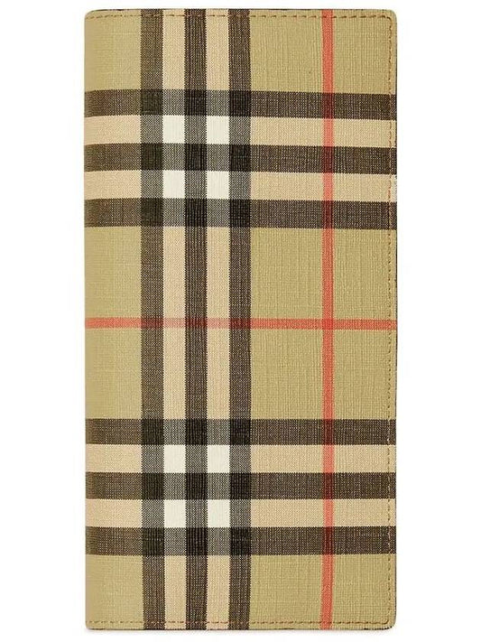 Cavendish Vintage Check Long Wallet Beige - BURBERRY - BALAAN 2