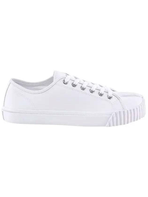 Tabi Leather Low Top Sneakers White - MAISON MARGIELA - BALAAN 1