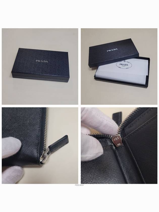 Genuine Saffiano Organized Long Wallet New Product 2M1220 - PRADA - BALAAN 9