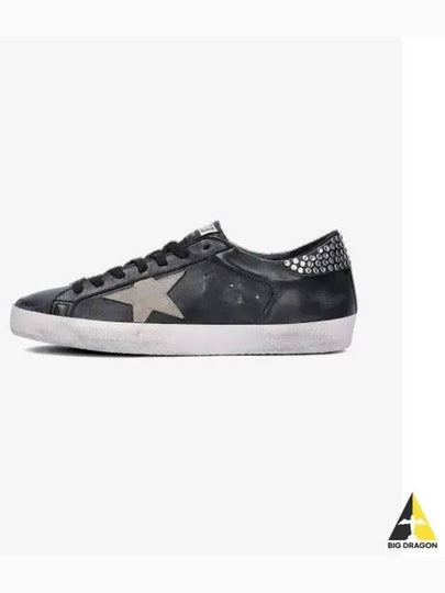 Superstar Metallic Low Top Sneakers Black - GOLDEN GOOSE - BALAAN 2