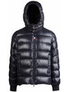 Cuvellier Short Padding Night Blue - MONCLER - BALAAN.