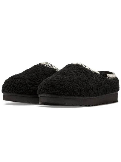 Tasman Maxi Curly Fur Slipper Black - UGG - BALAAN 2