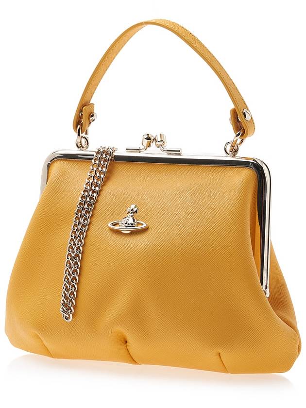 ORB Granny Frame Perth Cross Bag Yellow - VIVIENNE WESTWOOD - BALAAN.