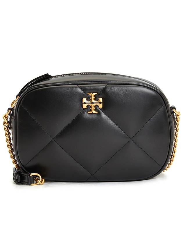 Kira Diamond Quilt Camera Shoulder Bag Black - TORY BURCH - BALAAN 2